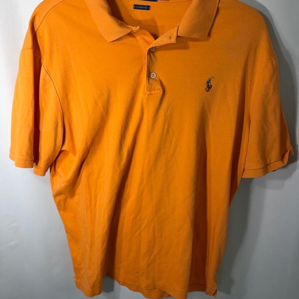Polo-ralph-lauren Men's Orange Polo-shirts
